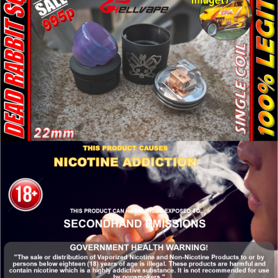 Hellvape Dead Rabbit SQ RDA (22mm)