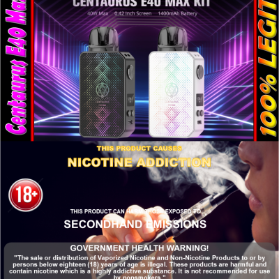 Lost Vape Centaurus E40 Max Pod Kit 1400mAh