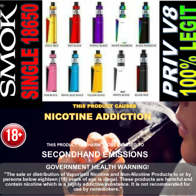 SMOK Priv V8 Kit with TFV8 Baby