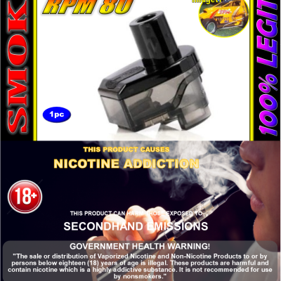SMOK RPM 80 Empty Atomizer Pod 5ml