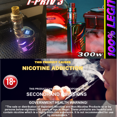 SMOK T-Priv 3 Kit (300W TC Mod w/ Prince Tank)